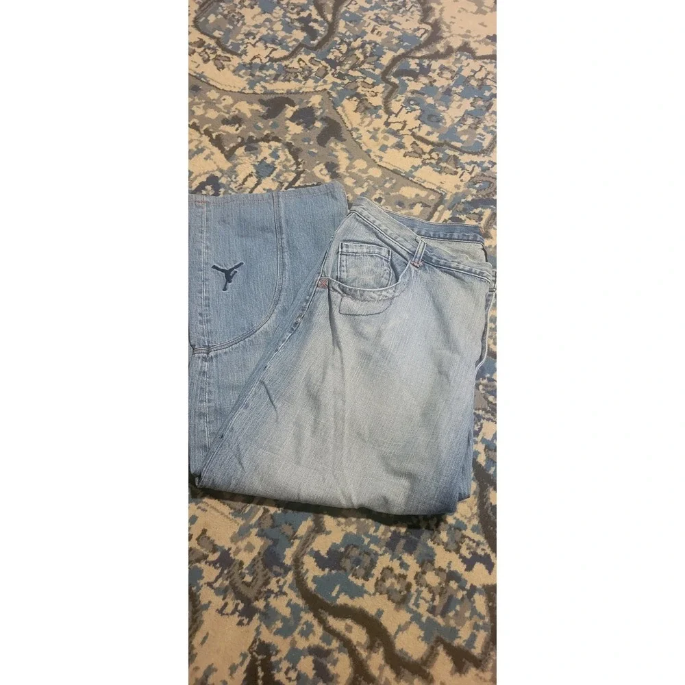 Vintage Nike Air Jordan Baggy Jeans 38x34 (38x27) Skate Y2K